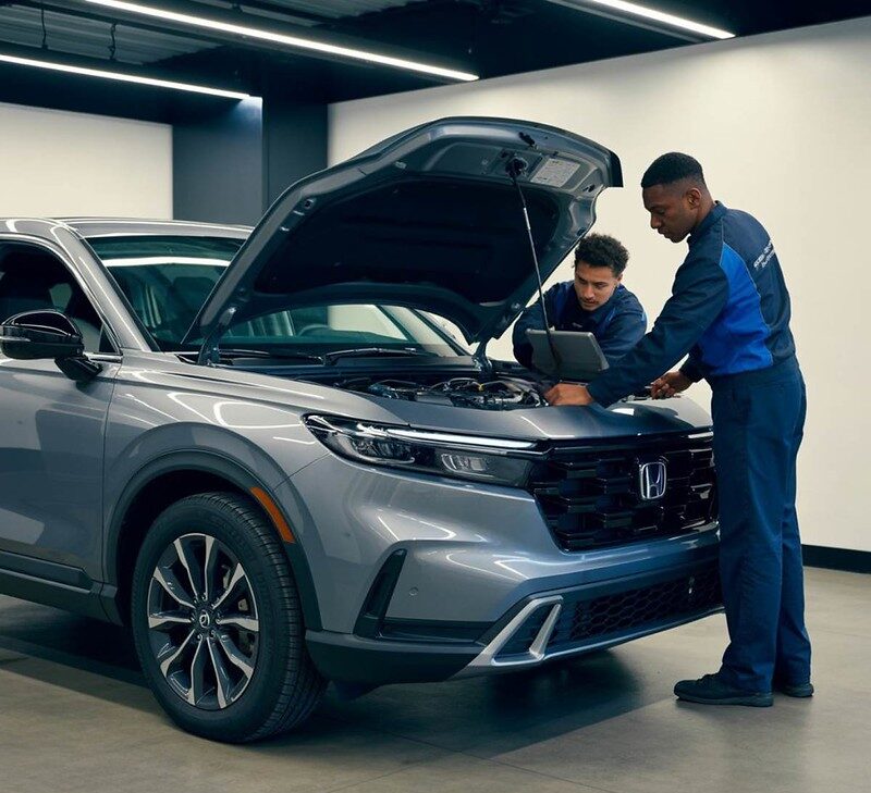 Auto body technicians setting up diagonostics for Transmission repair-Benson Gardens transmission repair Auto body technicians setting up diagonostics for Transmission repair-Benson Gardens transmission repair